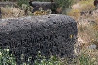 Headstone in Karmravor